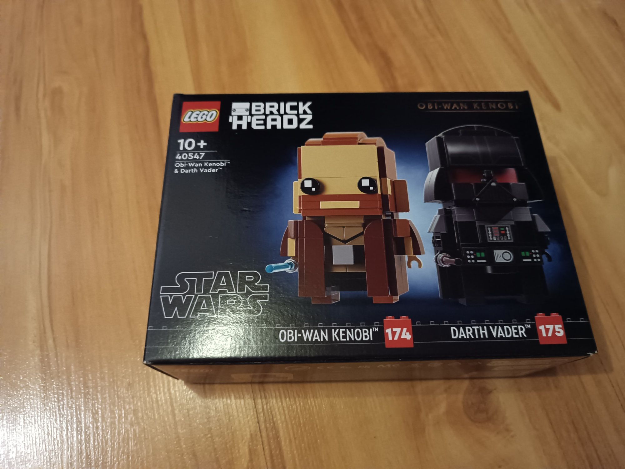 Klocki LEGO BrickHeadz 40547 Obi-Wan Kenobi i Darth Vader