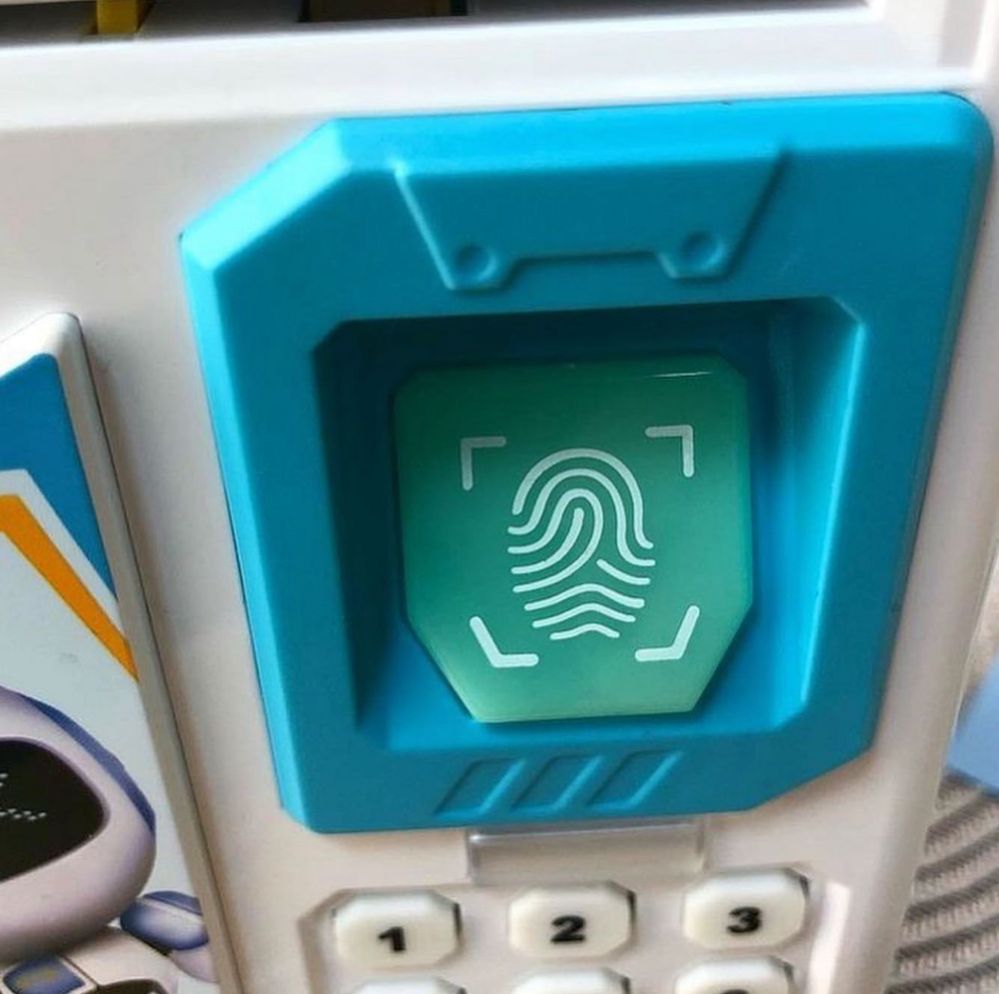 Электронная Копилка сейф с отпечатком пальца и кодовым замком