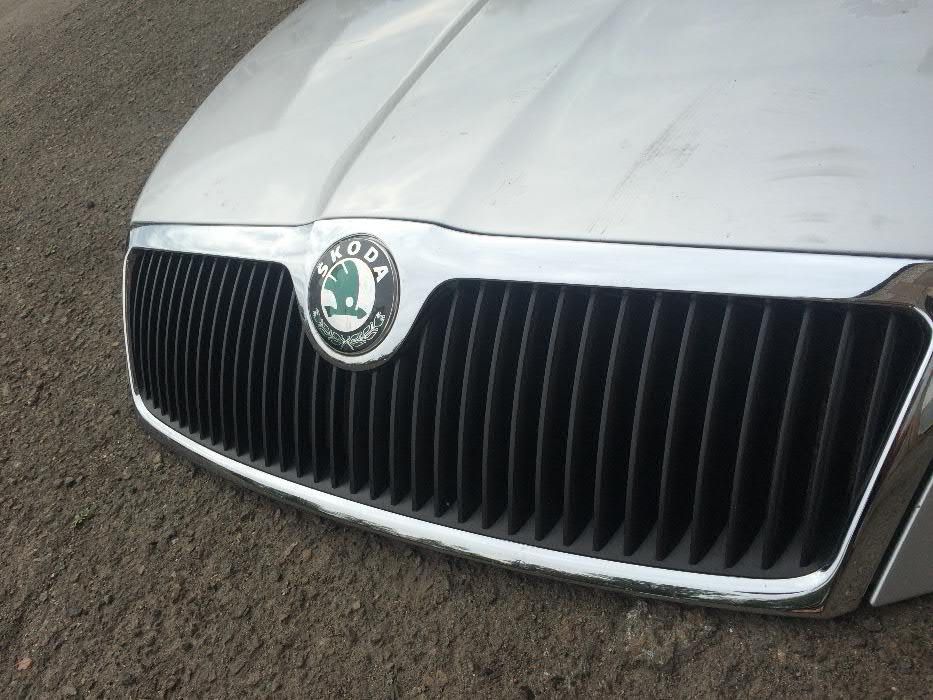 решетка радиатора капота skoda octavia a5 шкода октавия а5 разборка