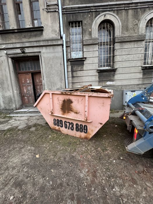 Kontenerowy wywóz gruzu, worki Big-Bag, wywóz smieci, wąskie wjazdy