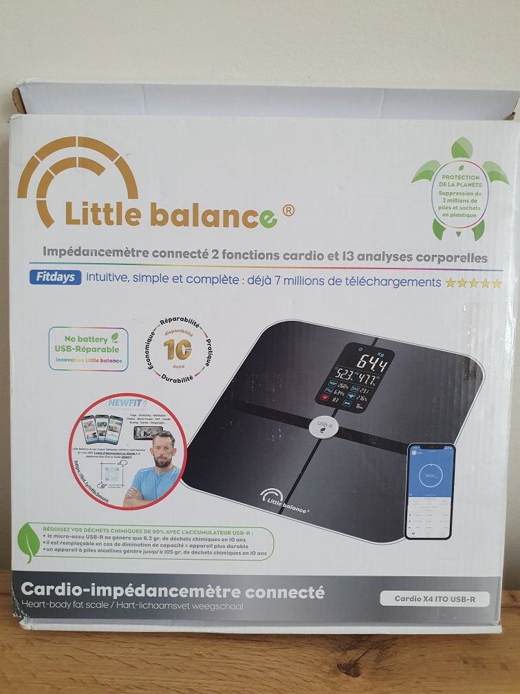 Waga łazienkowa Little Balance Cardio Connect