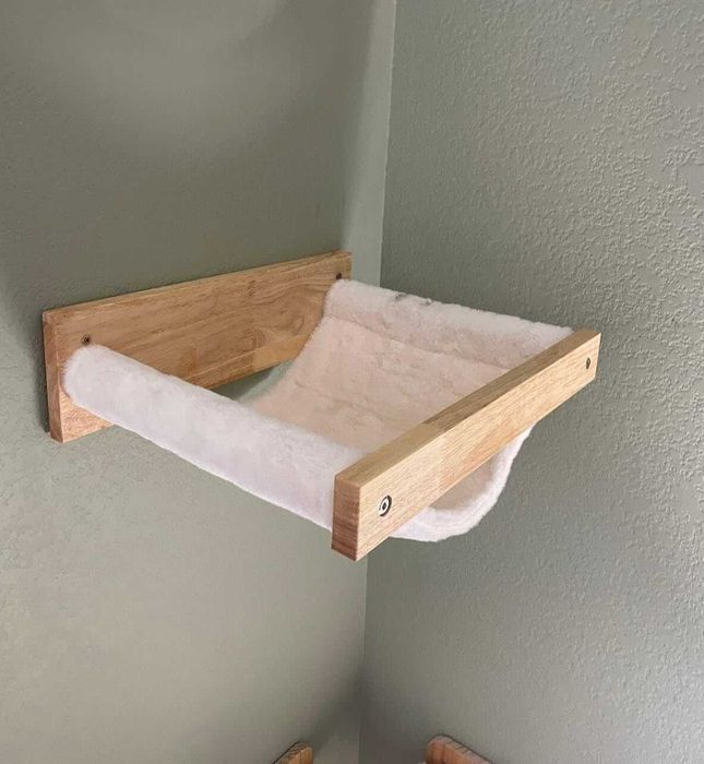 Legowisko hamak dla kota ścienna półka wspinaczka