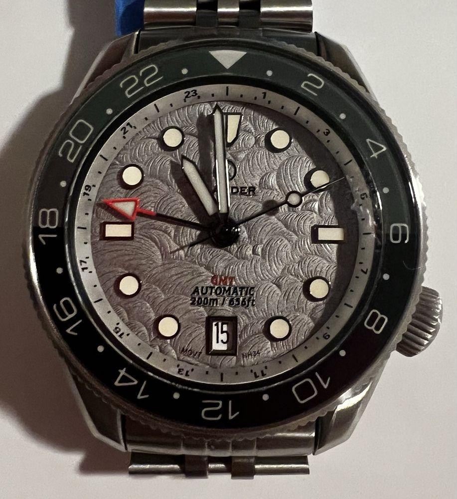 Islander JFK zegarek automatyczny GMT