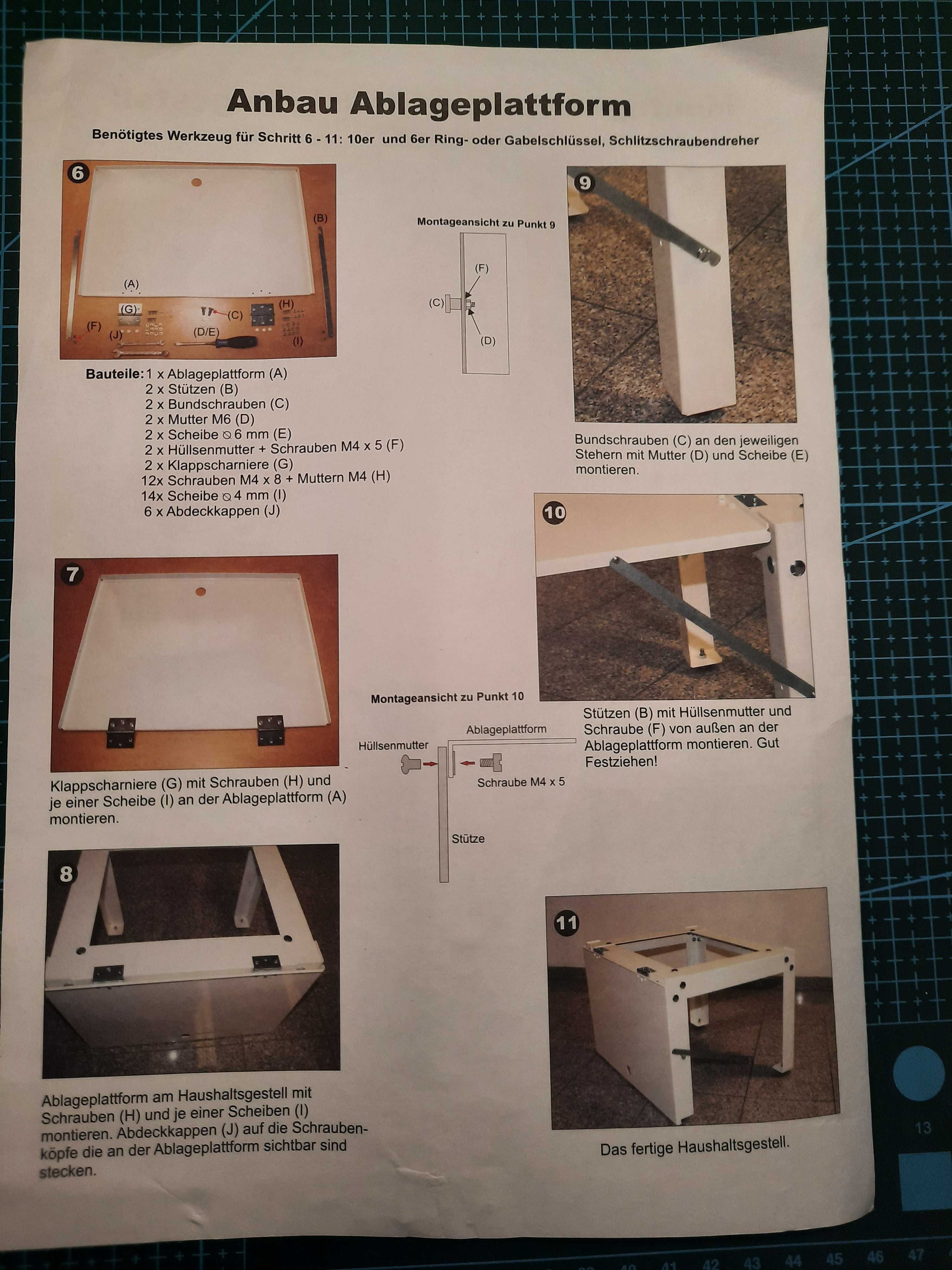 Plataforma de suporte para elevar máquina da roupa