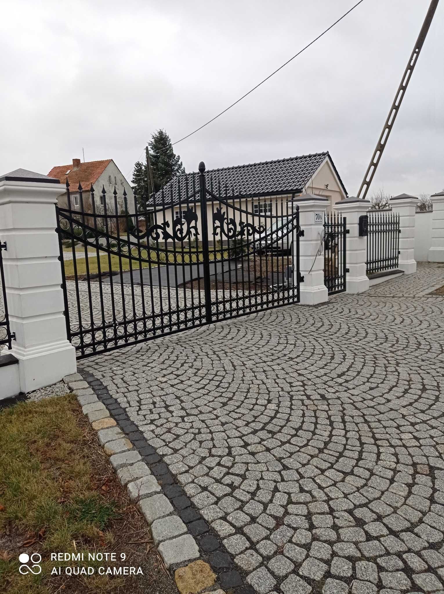 Piękne Stylowe Słupy Dworkowe,Pałacowe,Boniowane,Ogrodzenia Betonowe
