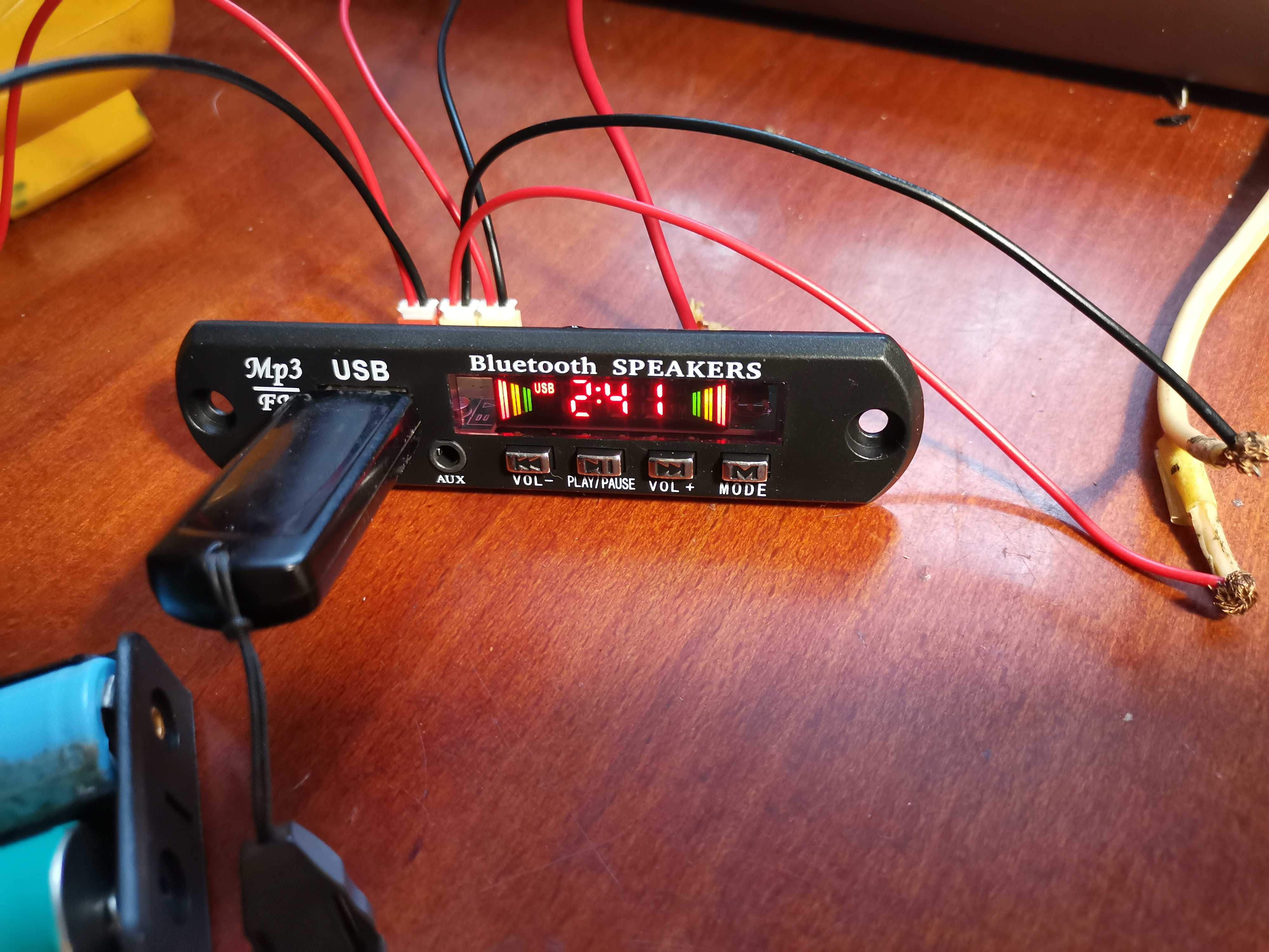 2х25вт УНЧ класу D , USB, AUX, SD, +FM radio, дистанційне керування