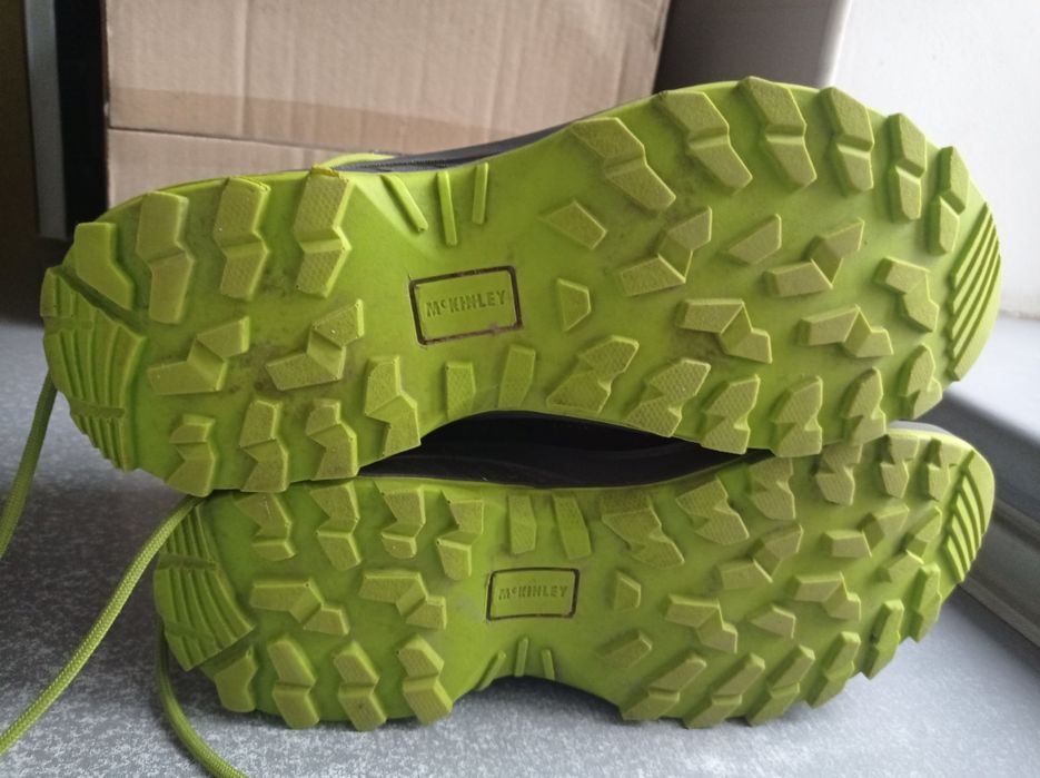 Трекінгові шкіряні кросівки черевики McKinley Discover Mid AQX -44р