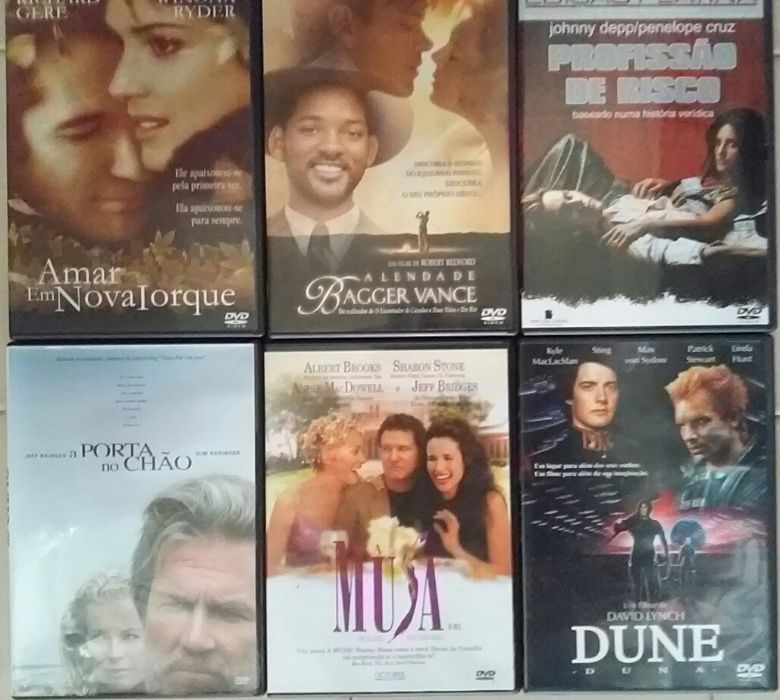 19 filmes DVDs novos. Lote 2/4