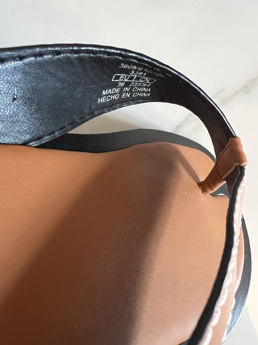 Вєтнамки, шльопанці Zara, розмір 36