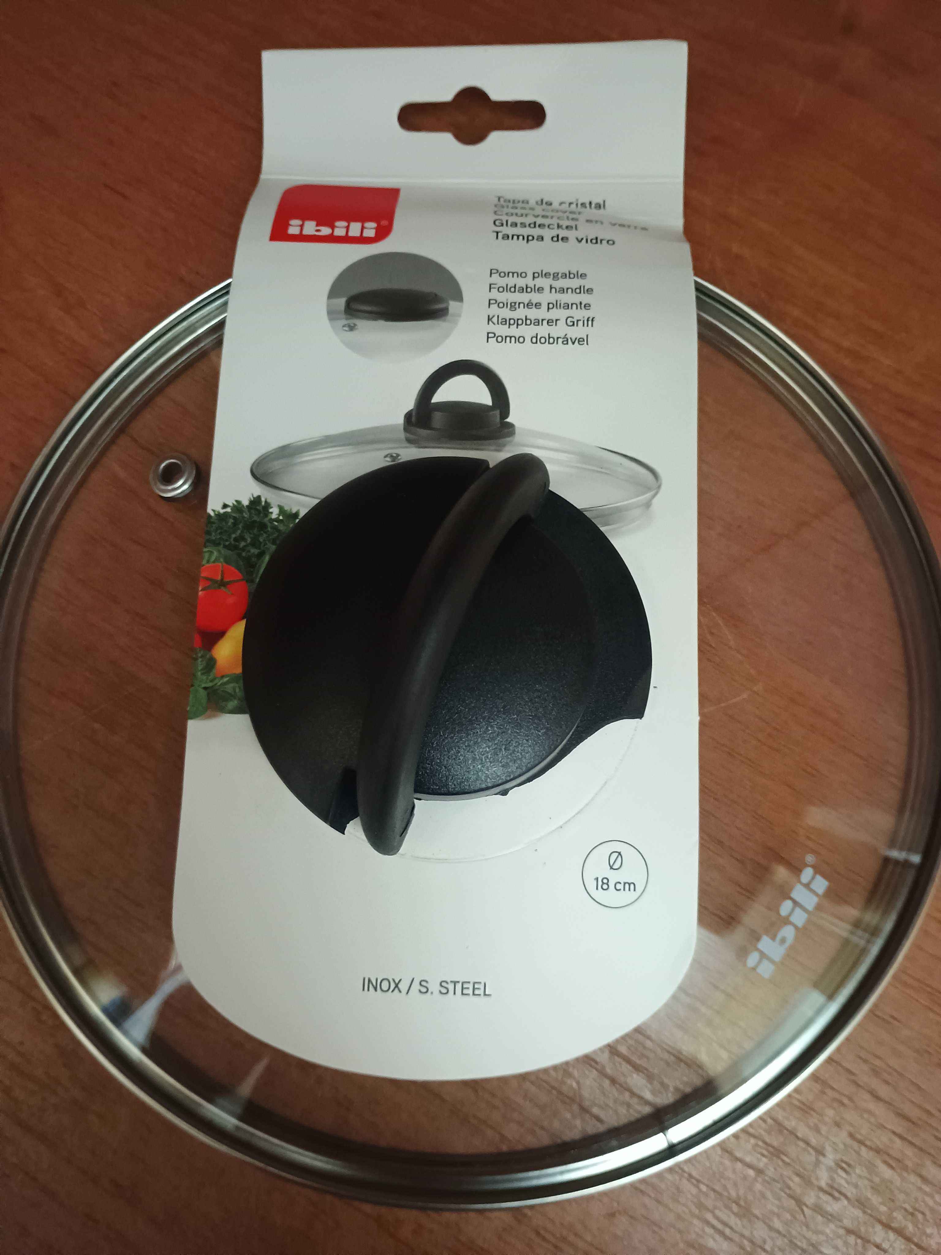 IBILI pokrywki do garnków 18,22 CM