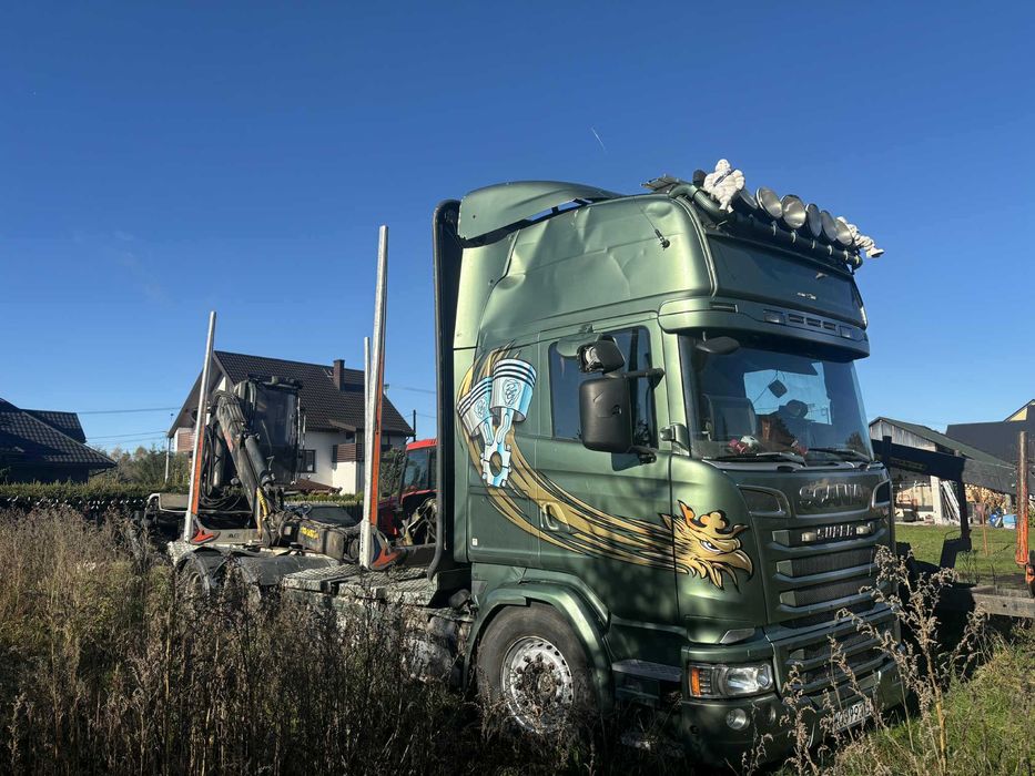 scania r 730 edition do drewna do lasu