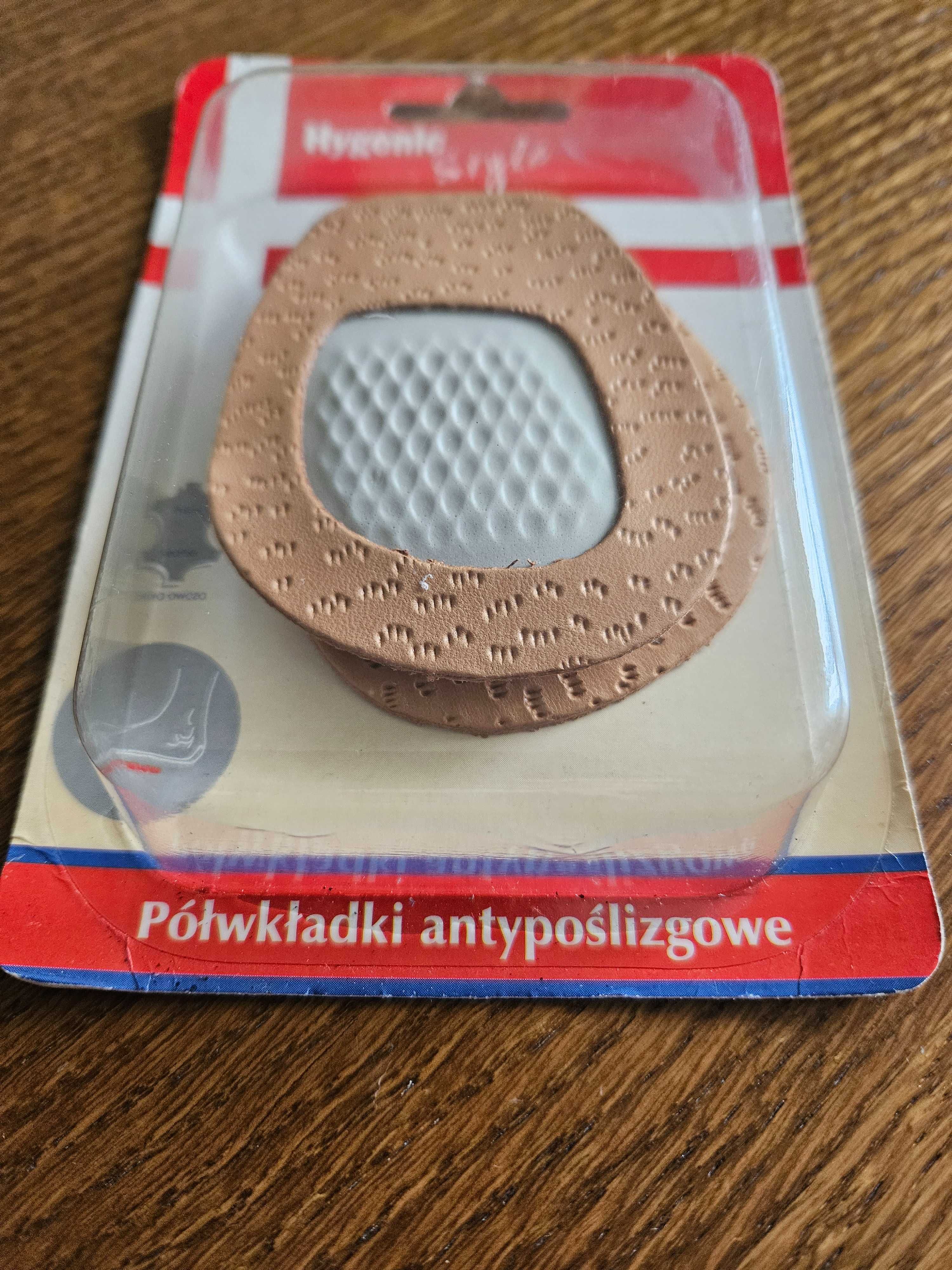 Półwkładki do butów antypoślizgowe skóra owcza Pekari