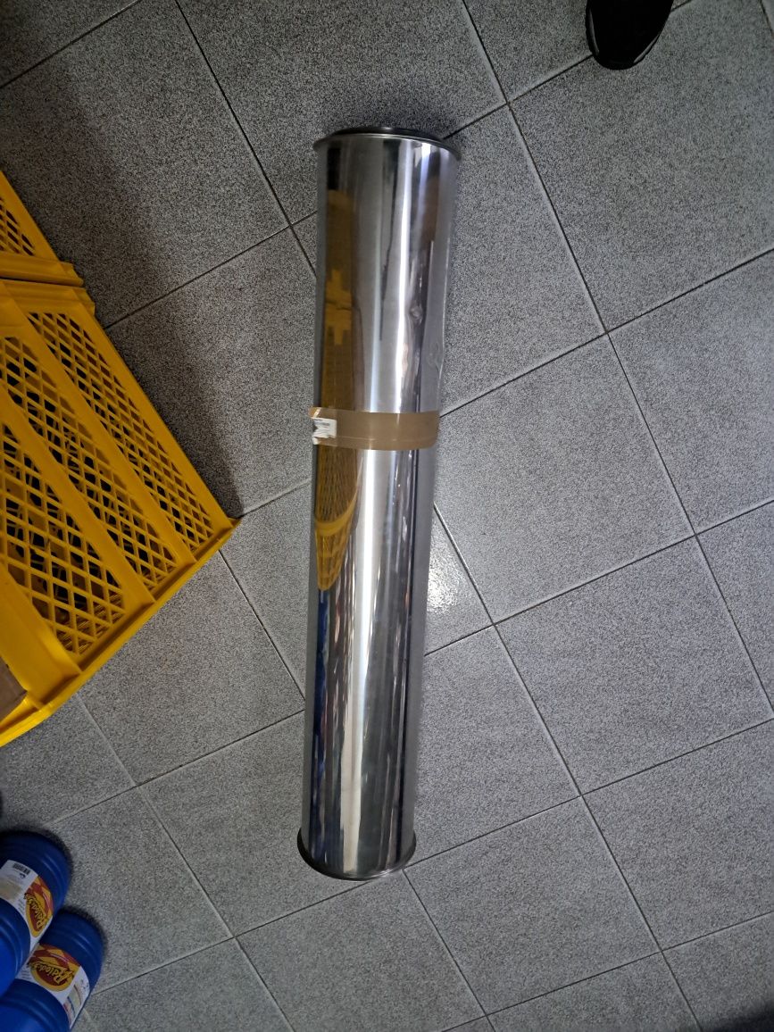 Tubo duplo  extração fumos