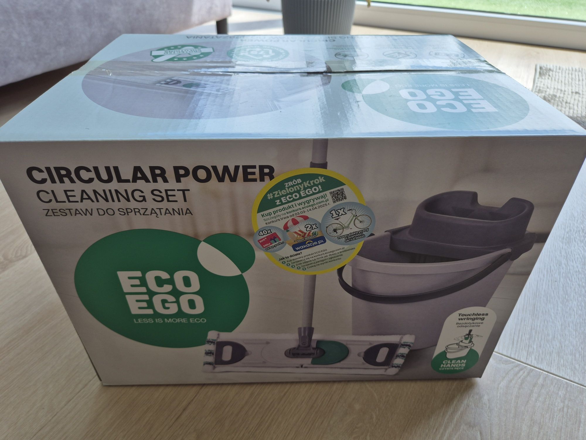 York Eco Ego zestaw do sprzątania mop wiadro