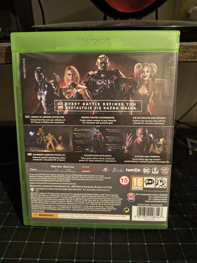 Gra na Xbox one - Injustice 2