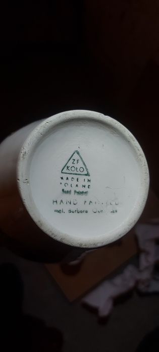 Włocławek fajans 4 sztuki