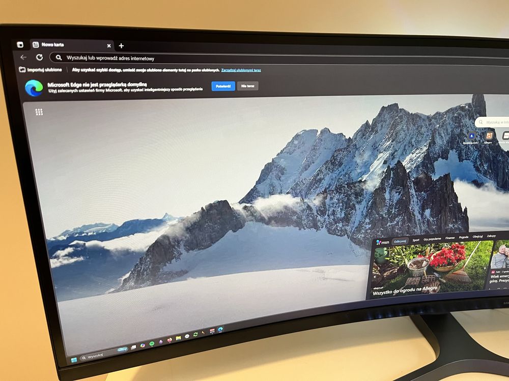 Monitor Samsung C49RG90SSR 48.8" 5120x1440px 120Hz 4 ms [GTG] Zadbany