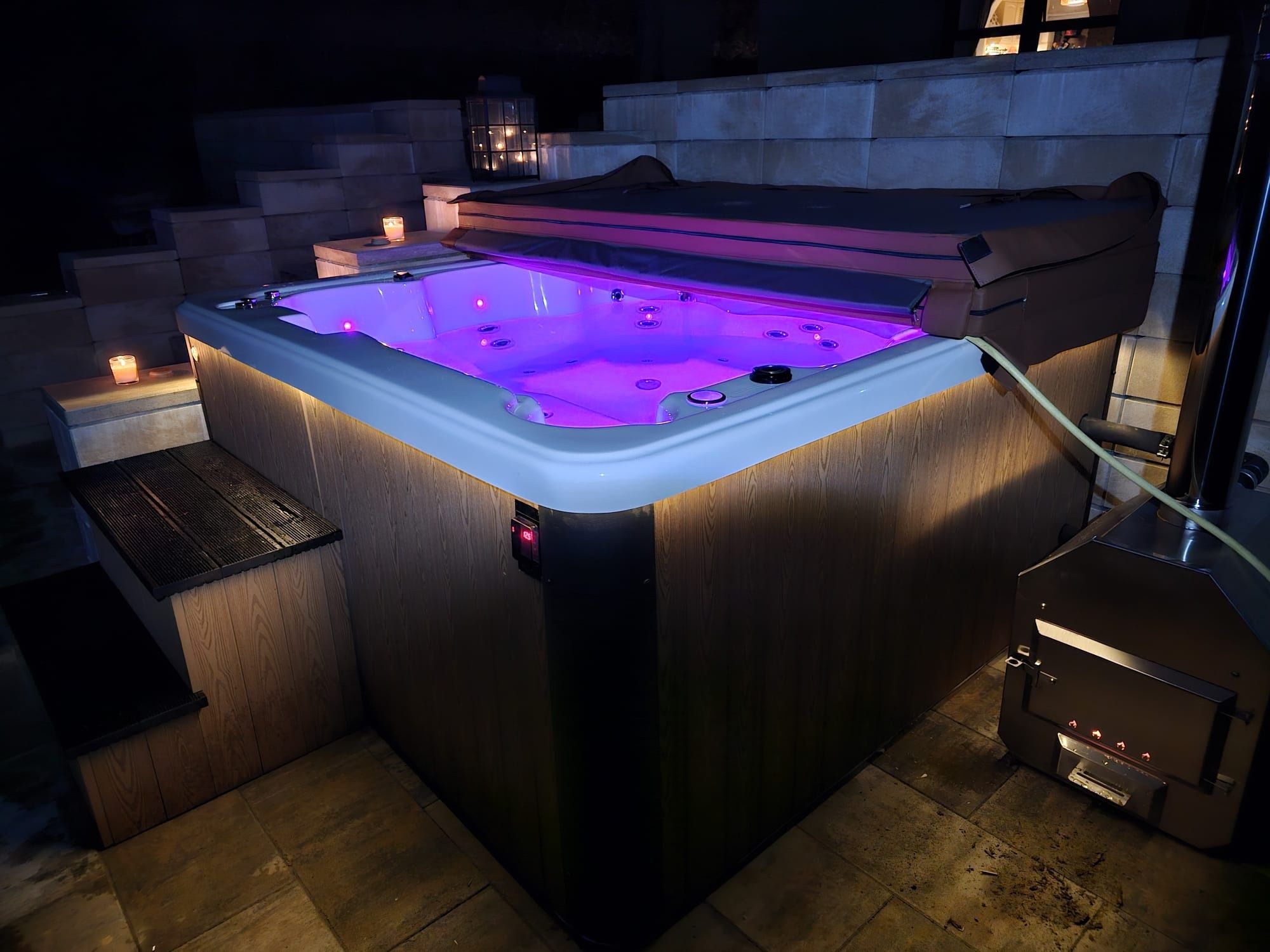 Jacuzzi ogrodowe 6os balia wanna spa