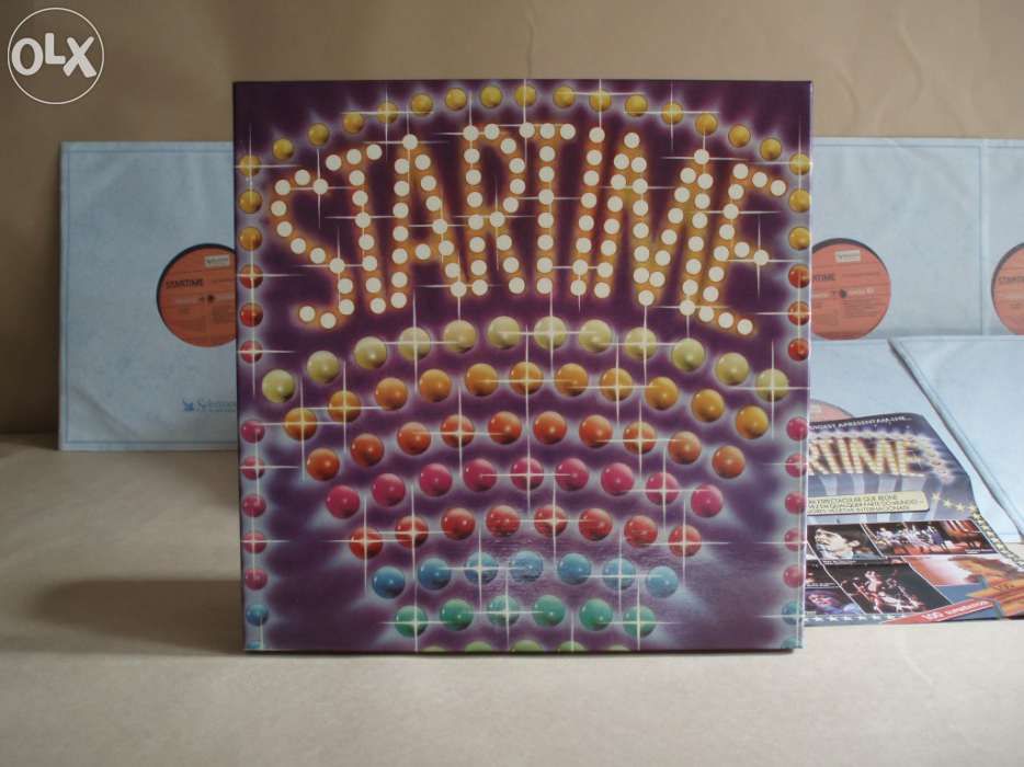 Coleção de 8 discos vinil LP - " Startime" - Como novos