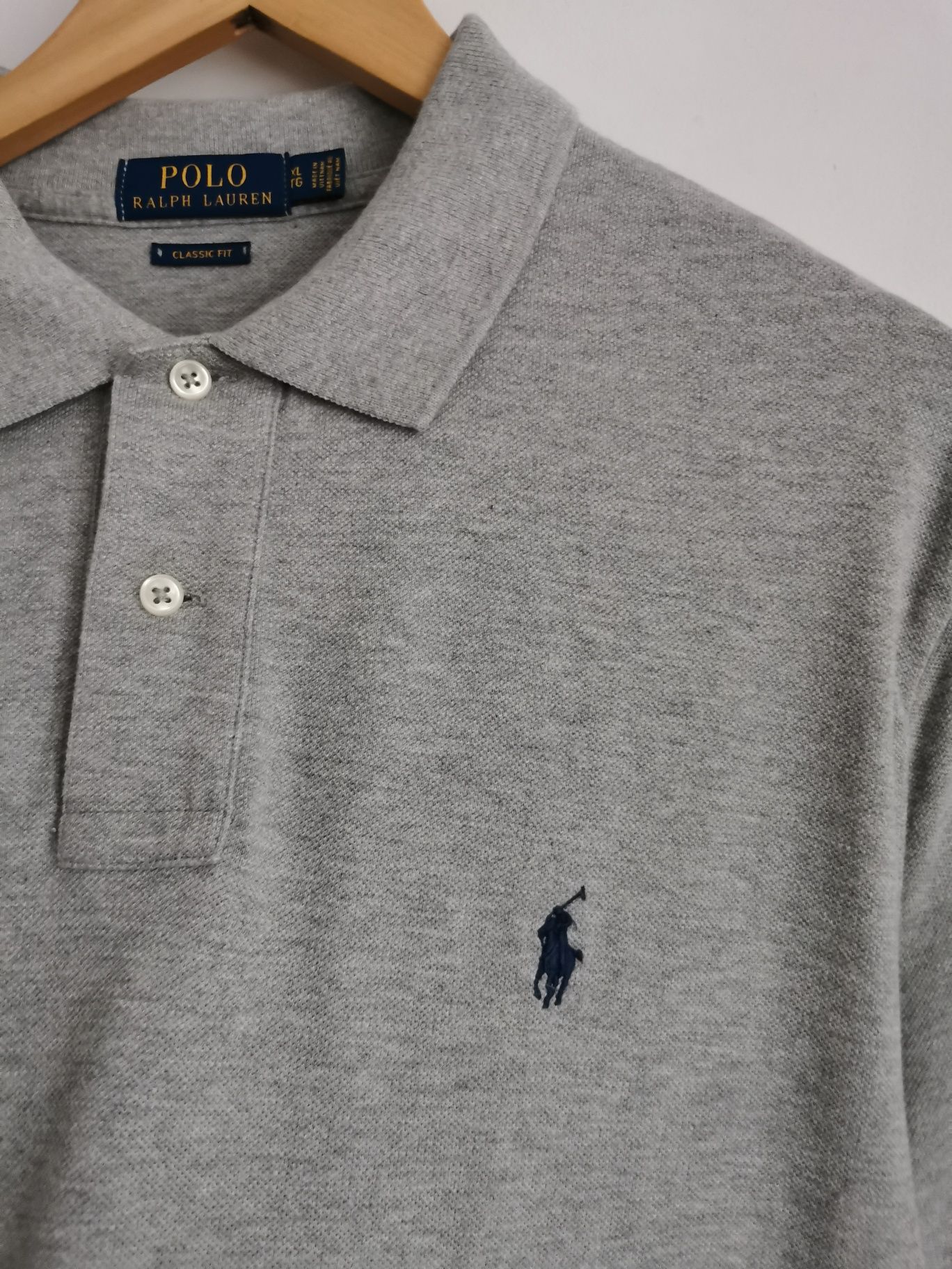 Ralph Lauren polo t-shirt koszulka krótki rękaw sportowa  męska XL