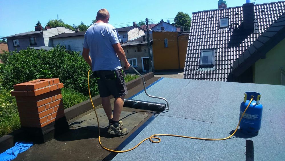 Styropapa, papa termozgrzewalna, rynny kominy fv. Gwarancja ocieplenie