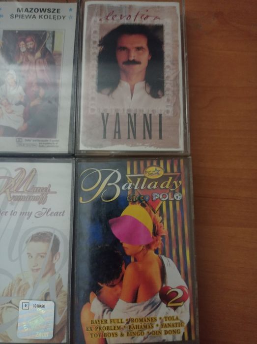 10 Zestaw 9 kaset magnetofonowych