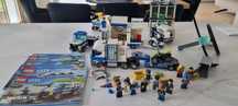 Zestaw policyjny  z wyrzutnią siatki lego city.