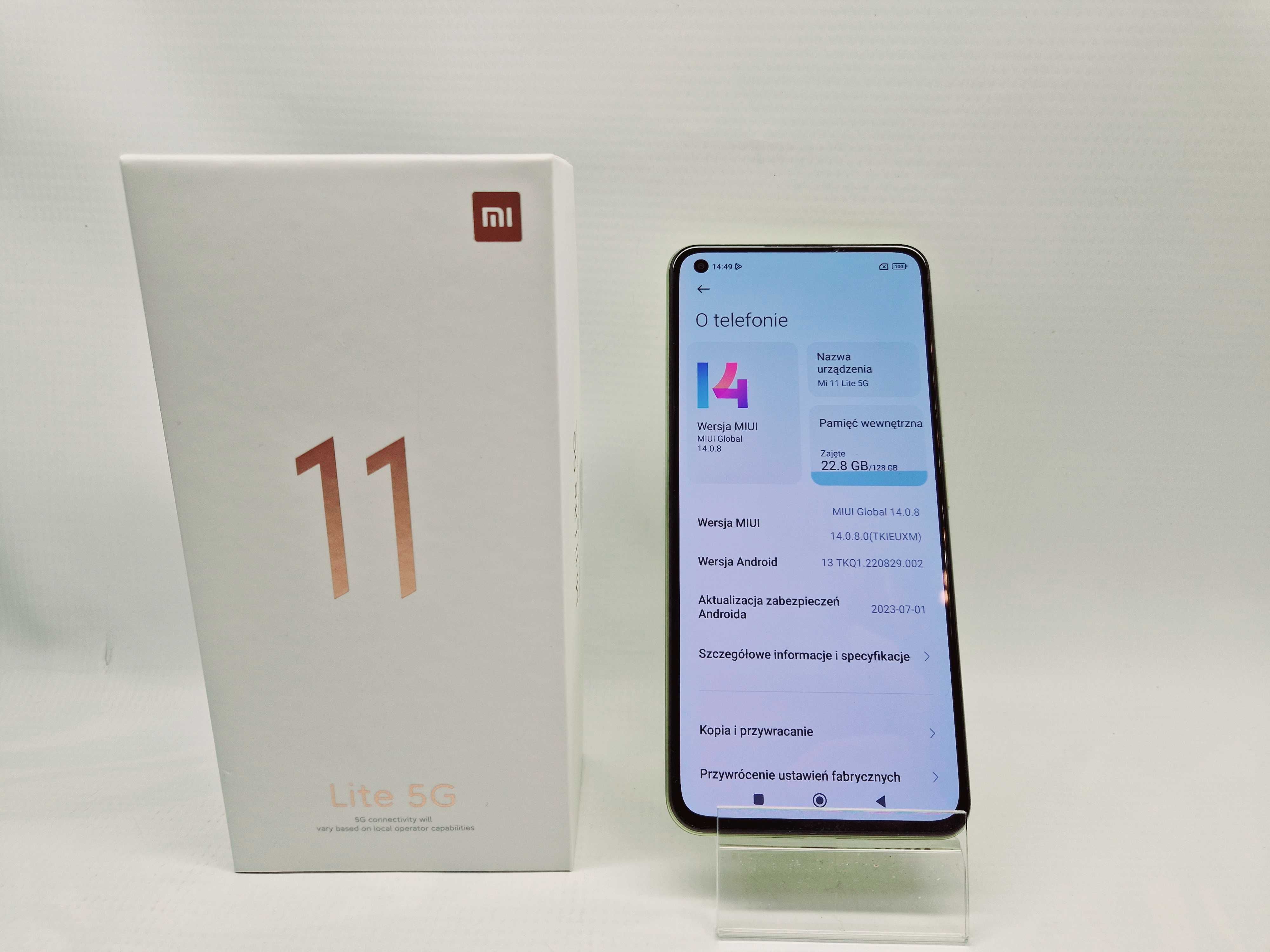 Xiaomi MI 11 Lite 5G (6/128 GB), Komis Jasło Czackiego