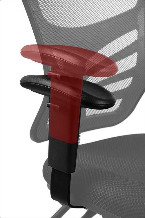 Fotel biurowy ergonomiczny metalowy zielony regulowany krzesło nowy