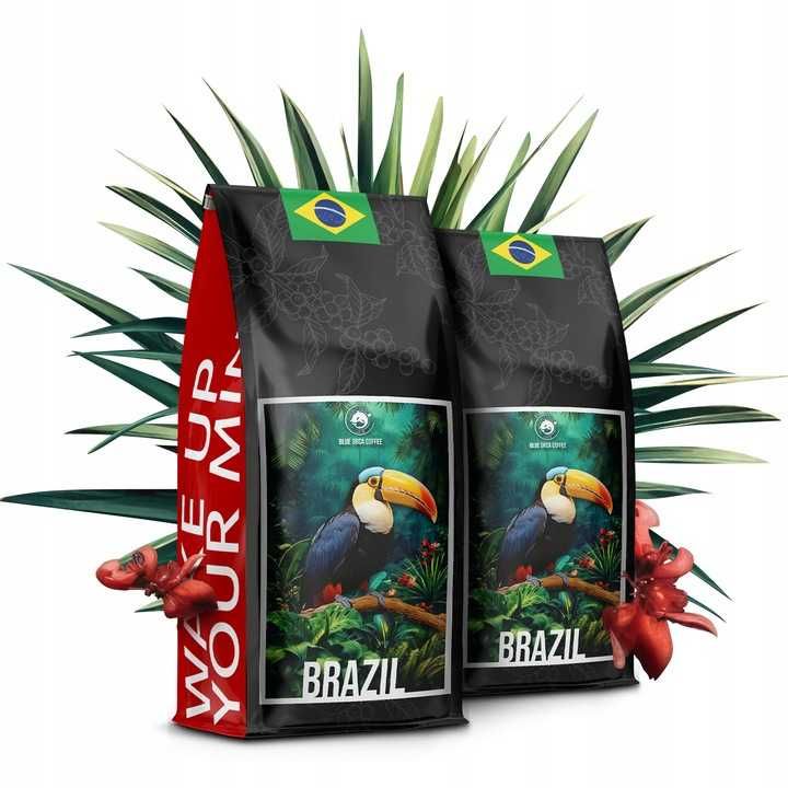 Kawa Ziarnista Brazylia - 100% Arabica - Blue Orca Coffee