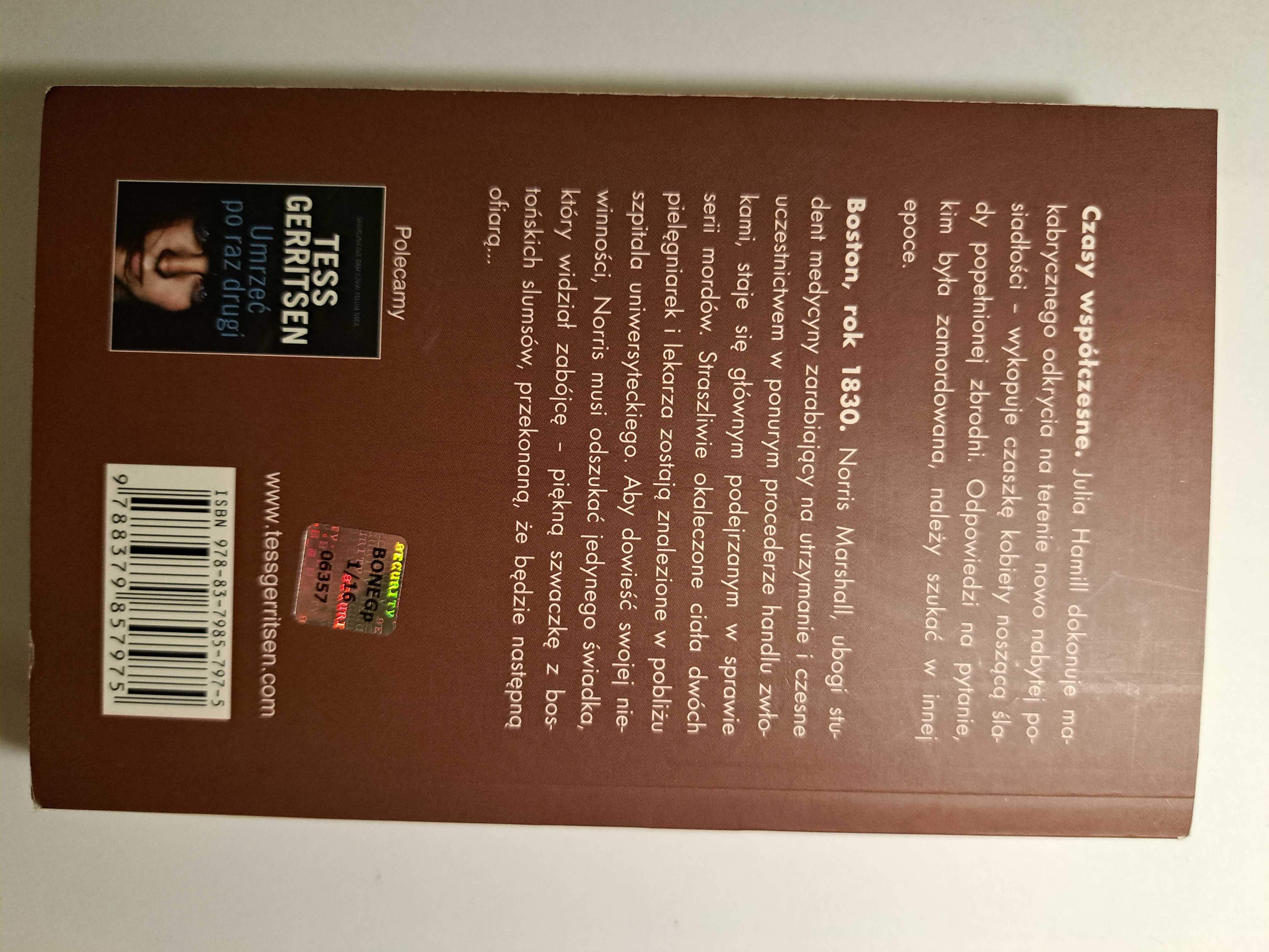 Ogród kości, Tess Gerritsen