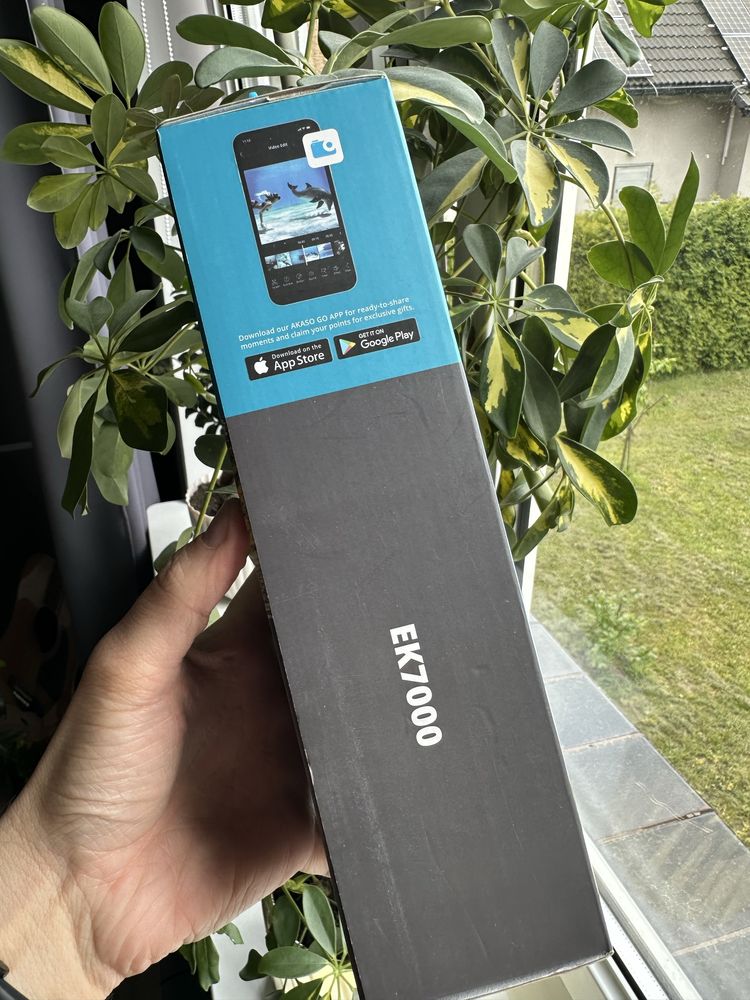 Akaso EK7000 Kamera Sportowa Wodoodporna Zestaw WiFi UHD 4K