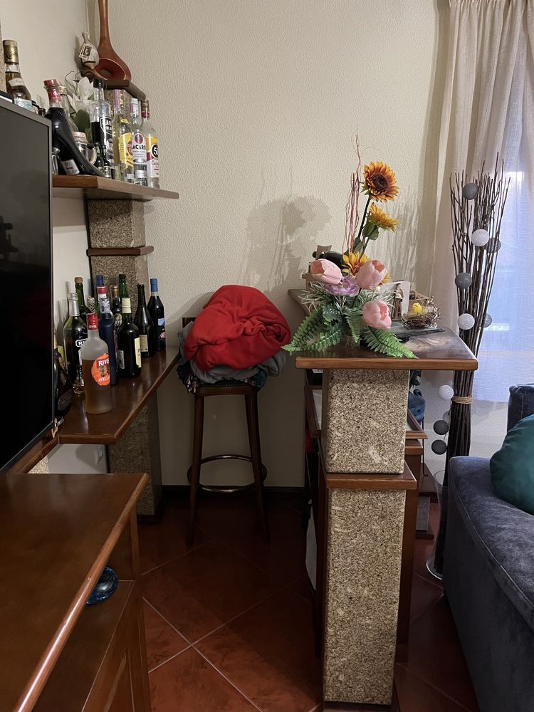 Mobilia de sala com bar