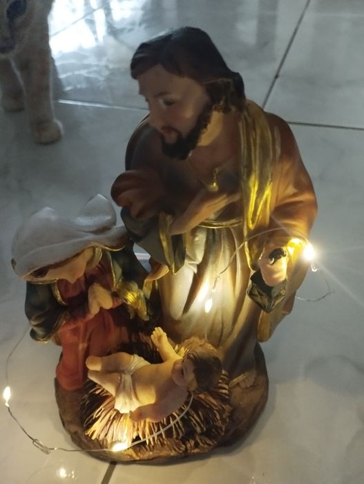 Presépio em marfinite muito bonito