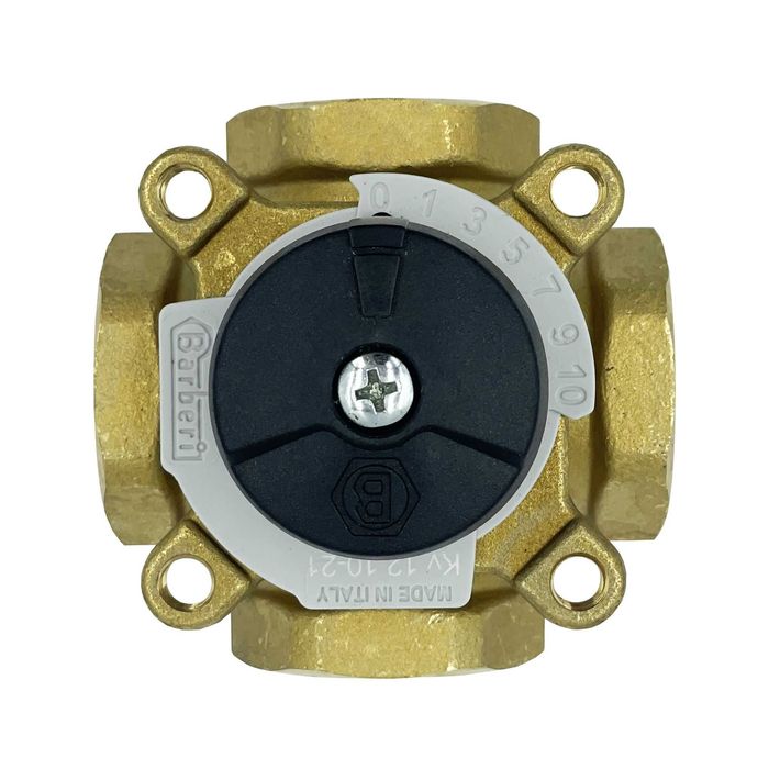 Zawór Czterodrożny Mieszający 4-drogowy BARBERI 2'' Cale Regulacyjny