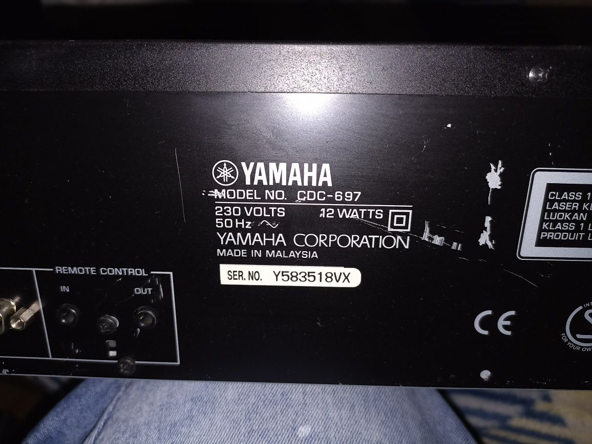 Odtwarzacz CD x 5 Yamaha CDC 697