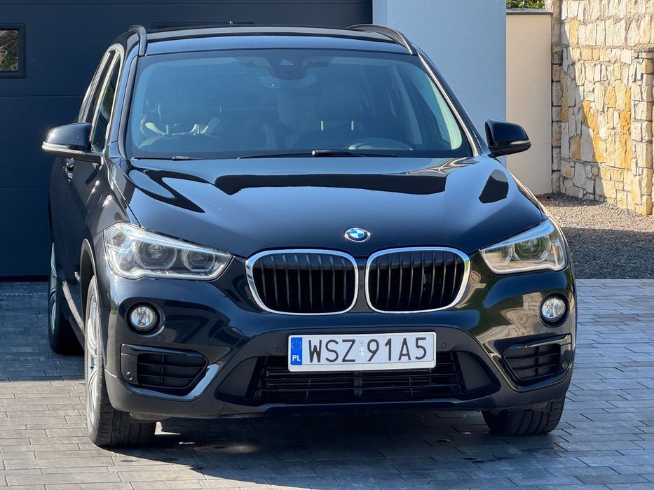 BMW X1 2.0 Benzyna 192 km X-Drive Bezwypadek Europa Skóra Led Navi Automat!