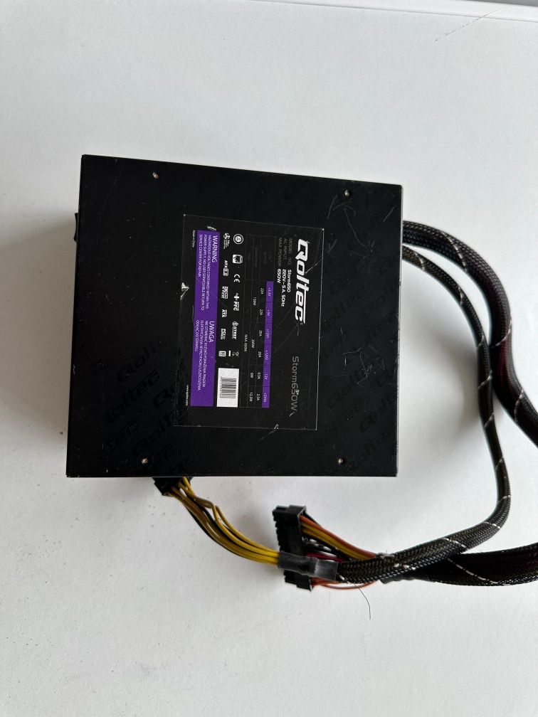 Zasilacz QOLTEC Storm 12 ATX 650W modularny. SPRAWNY. Gwarancja