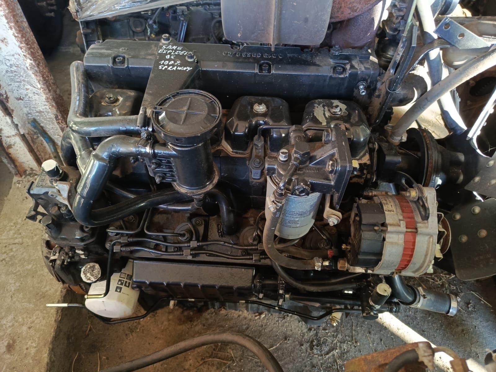 Silnik Same Explorer 95 Clasic 4 Turbo typ / 1000.4 WT 10
