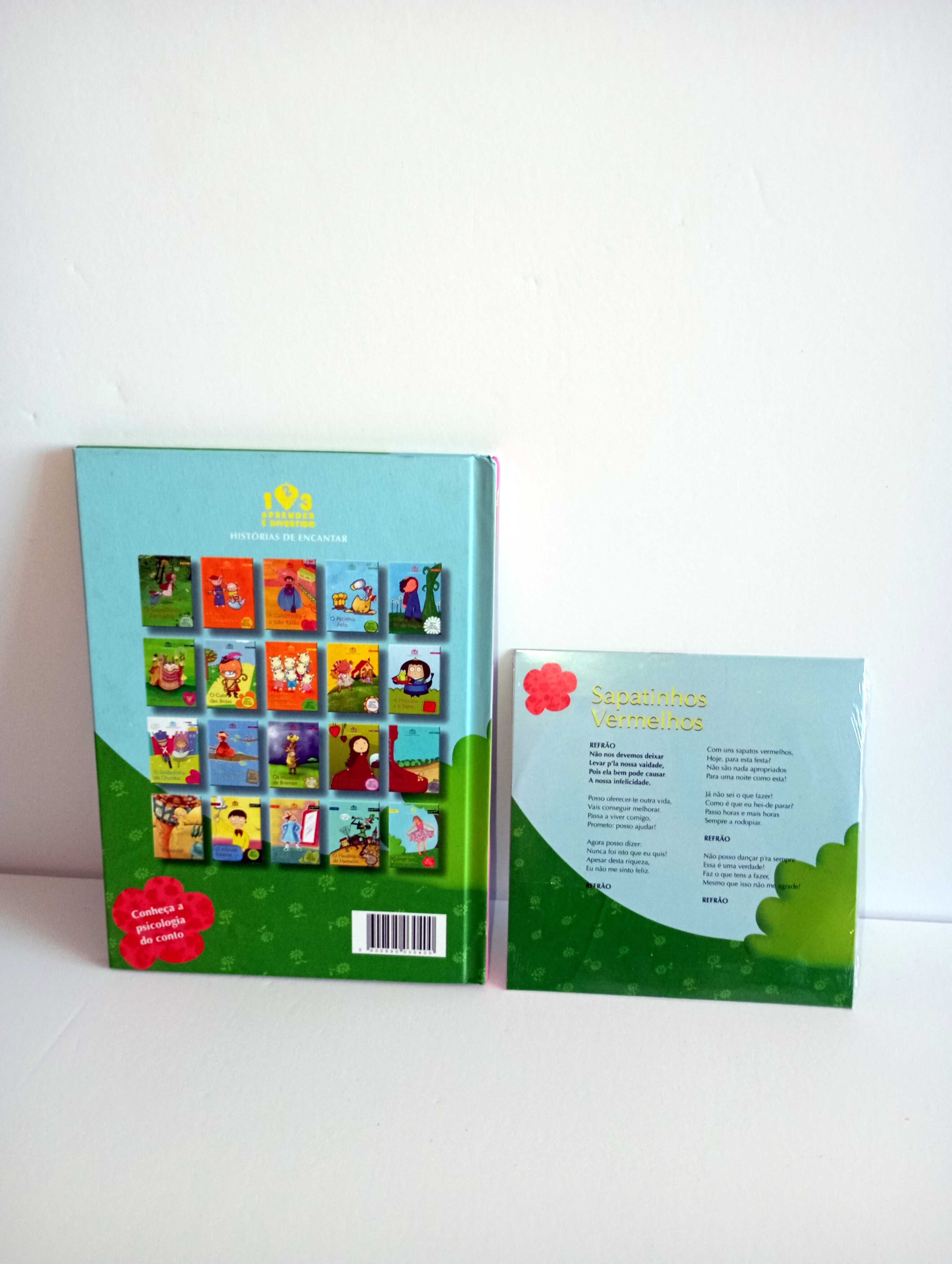 Sapatinhos Vermelhos - Livro + CD - Coleção Histórias de encantar