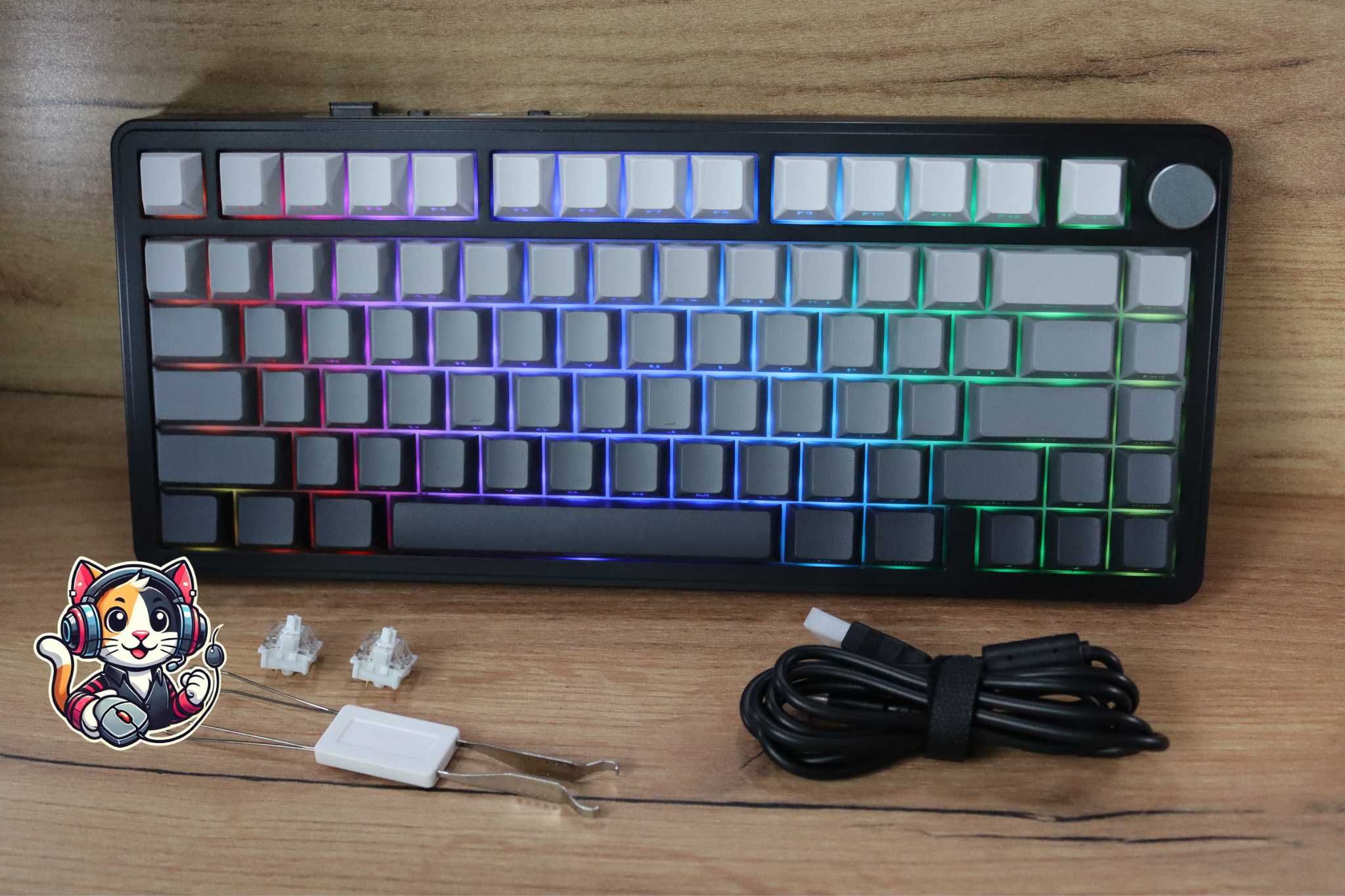 Новенькі оригінальні Attack shark x85 + Українська або градієнти