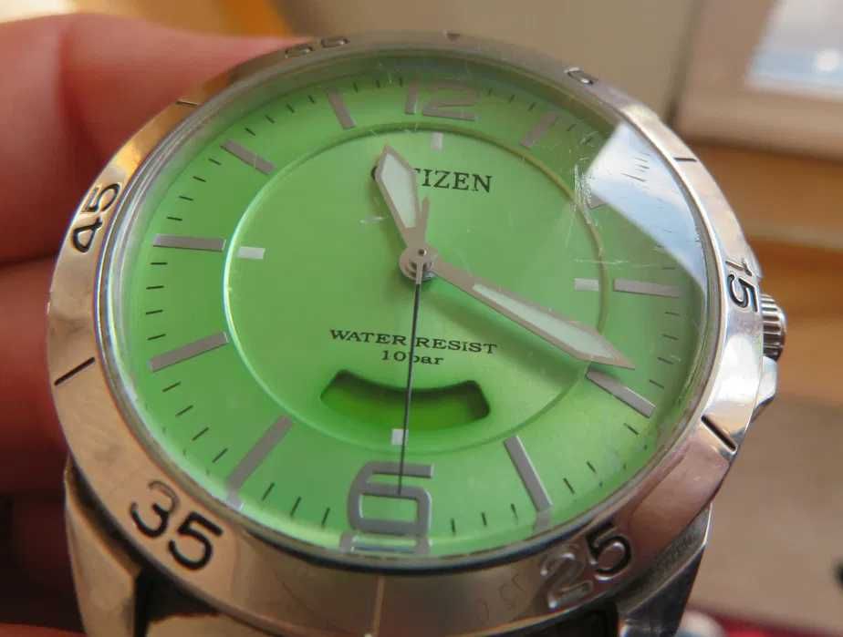 zegarek citizen n-F335  zielony