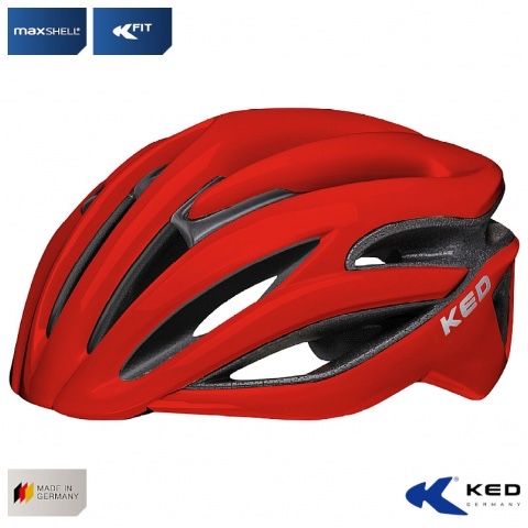 Kask rowerowy KED RAYZON Czerwony Szosa "M" (55-59cm)