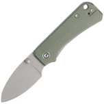 Nóż składany CIVIVI Baby Banter Green Micarta, Gray Stonewashed by Ben