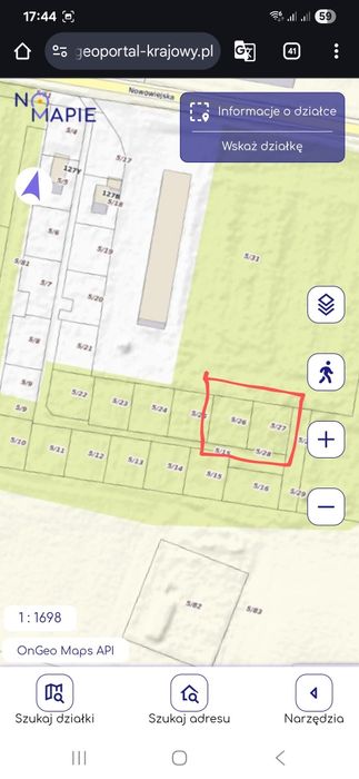 Sprzedam działki Pilaszków