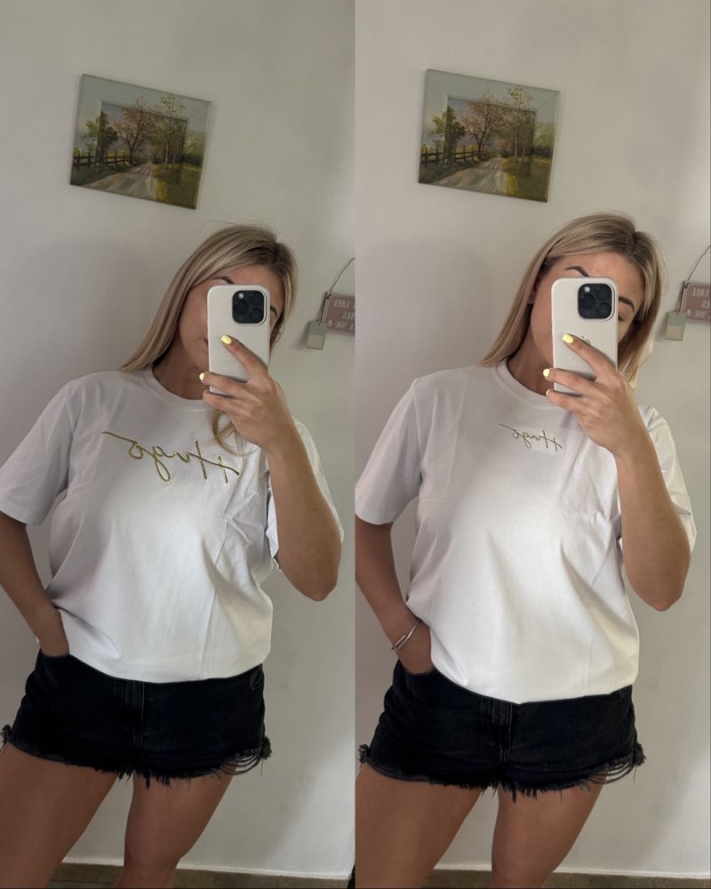 Черная женская футболка Calvin Klein, Hugo, Guess XS S M L