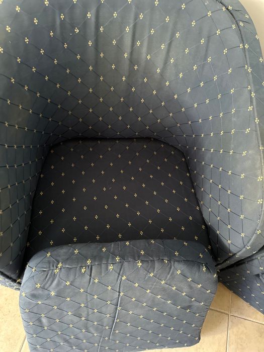 Cadeirões/ Poltronas Azuis