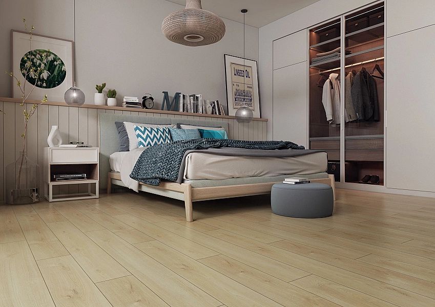 Panele podłogowe Outlet SWISS KRONO Dąb Ontario D40144 AC5/8mm