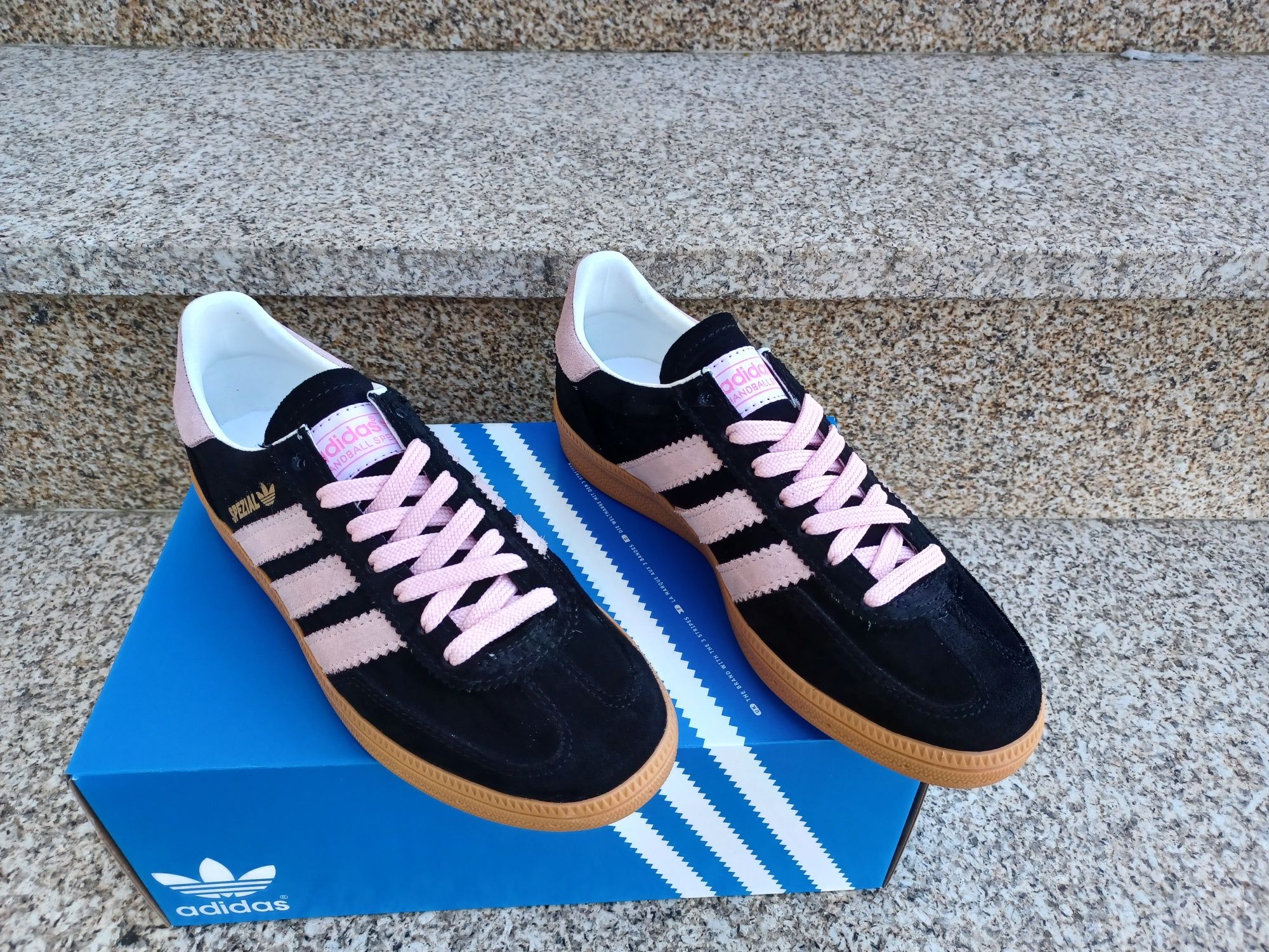Adidas spezial preto rosa