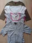 Zestaw koszulek 4 szt.XS H&M Atmosphere LOGG